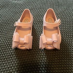 Mini Melissa pink shoes
